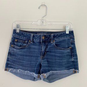 AE Super Stretch Mid-rise Shortie